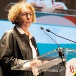 Muriel Pénicaud,ministre du Travail, le 30 janvier 2019 lors de l'ouverture de la 16e Université d’hiver de la formation professionnelle.