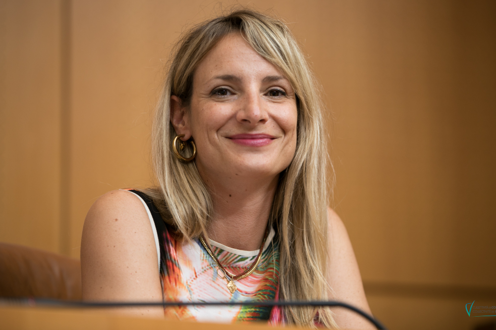 Antonia Luciani, conseillère exécutive de Corse en charge de la culture, de l’éducation et de la formation