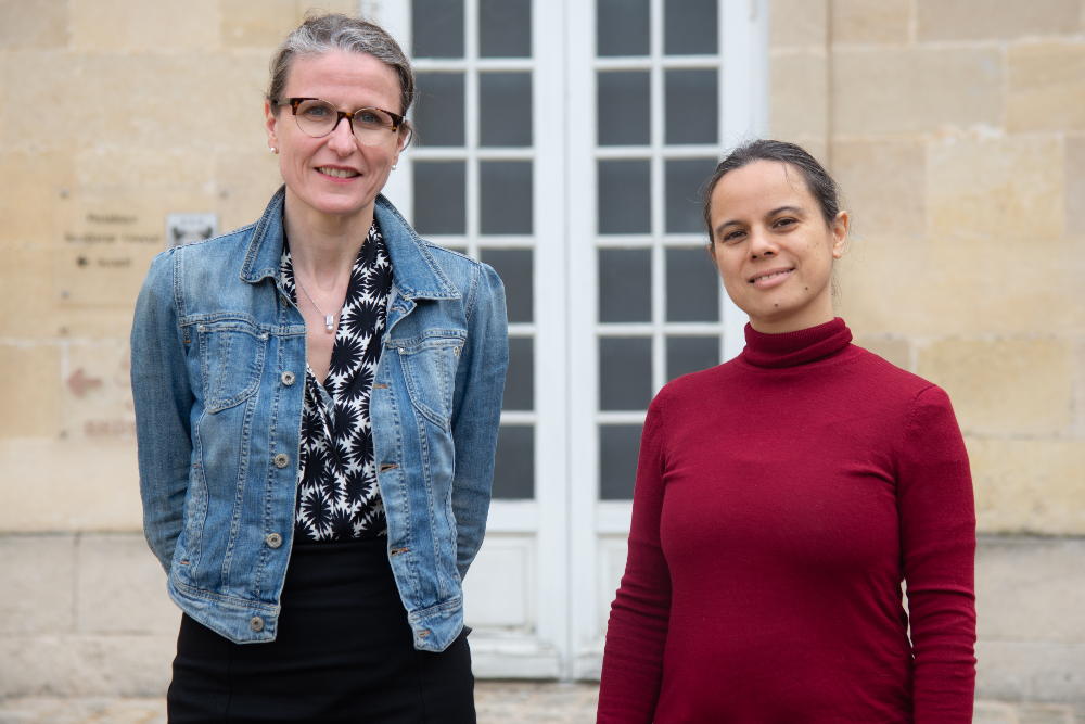 Noëlle Duport, vice-présidente formation de l’université de Poitiers, et Anne Krupicka, vice-présidente déléguée à la formation et à la vie universitaire.
