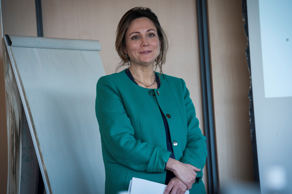 Stéphanie de Valence, directrice-adjointe d’exploitation de la région Ile-de-France du réseau Vinci Autoroutes.