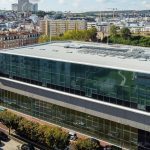 La Cité des sport d’Issy-les-Moulineaux. © Nicolas Fagot - Studio 9