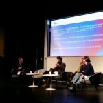 Table ronde "Sensibilisation à l'approche prospective" lors des rencontres nationales des lauréats “Compétences et métiers d’avenir”, le 27 novembre 2024 à ParisAgroTech (Saclay).