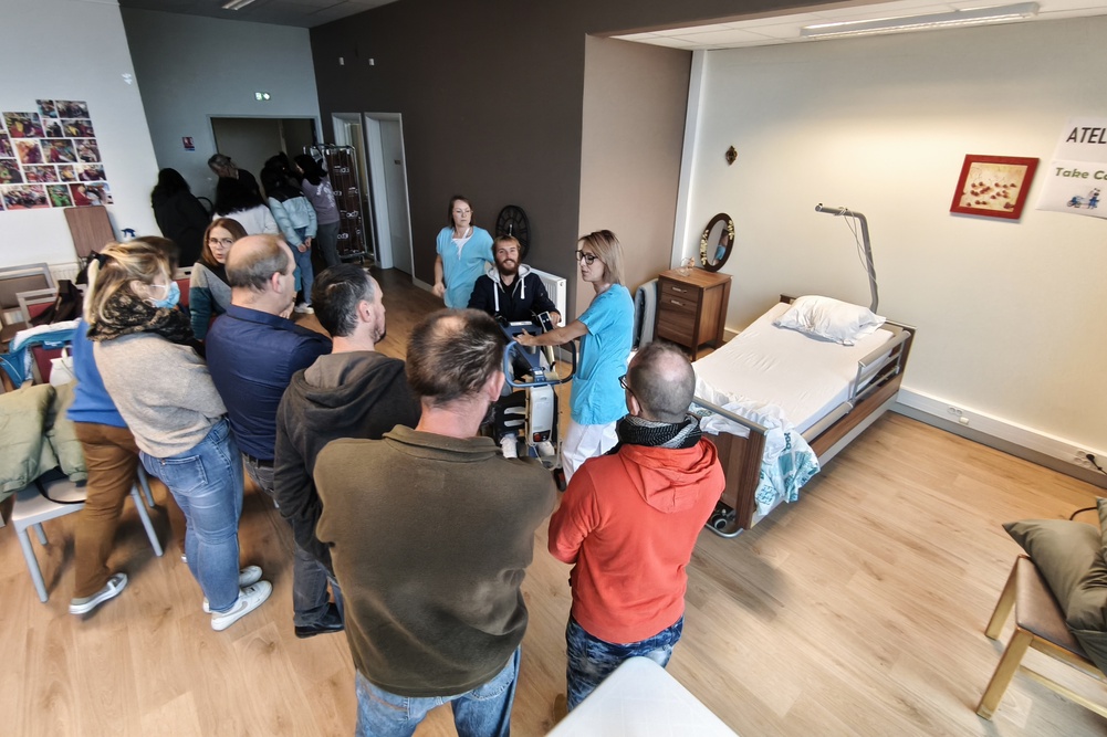 l'Ehpad public le Clos des Moulins compte créer un institut de formation au cœur de son établissement.