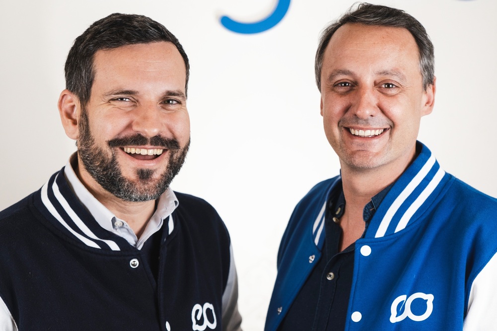 Les dirigeants de Lingueo, Arnaud Portanelli et Guillaume le Dieu de Ville.