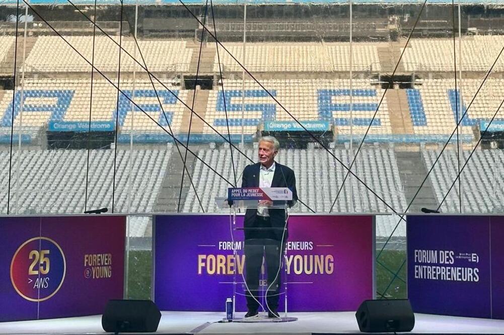 À l’occasion du Forum des entrepreneurs de Provence, organisé à Marseille le 15 octobre 2025, le président du Medef, Patrick Martin, lance un "appel à la jeunesse".