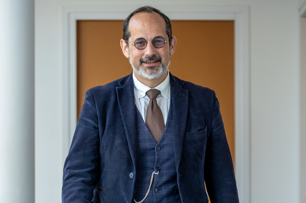 Bernard de Laportalière, directeur des ressources humaines du groupe Adelaïde.