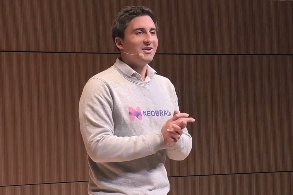 Paul Courtaud , dirigeant de Neobrain.