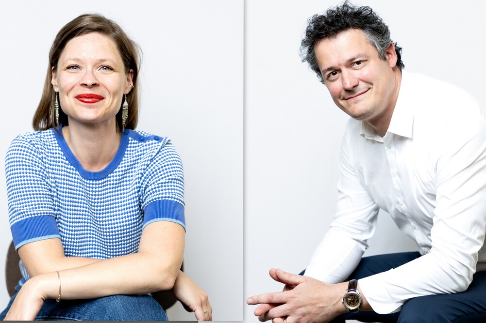 Naïs Laurandel, directrice des affaires publiques et de la communication, et Geoffroy Vignoles, directeur Droit, économie et territoires à la fédération Les Acteurs de la compétence.