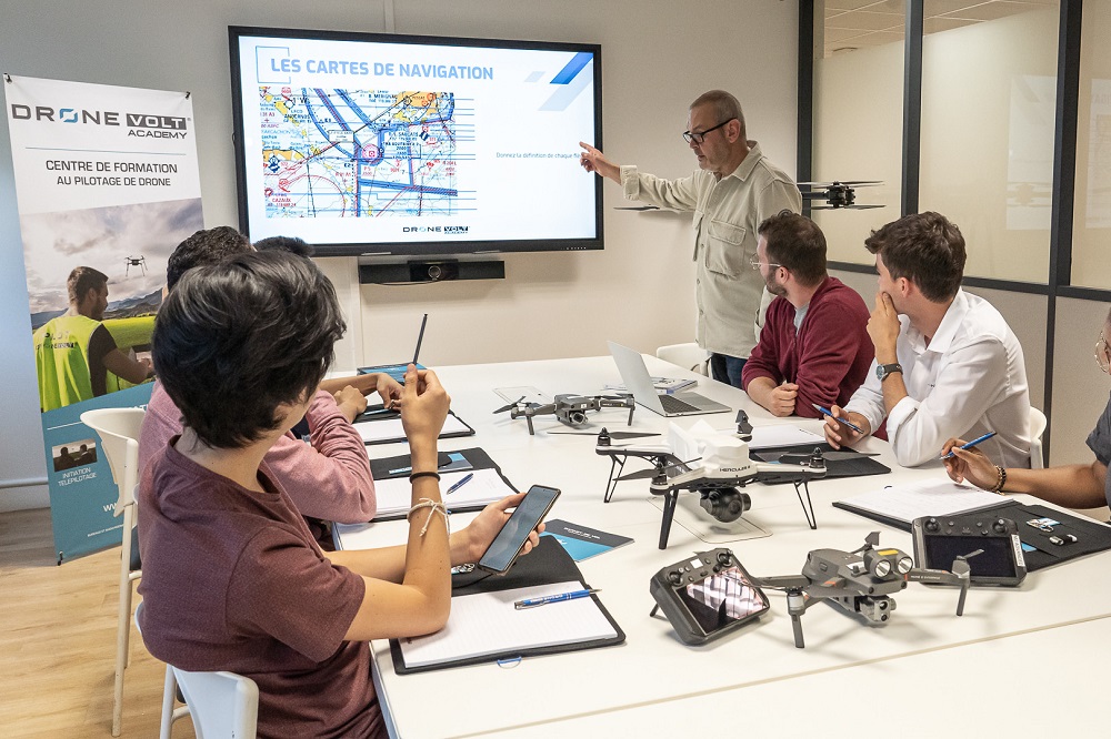 Se former au télépilotage avec la Drone Volt Academy