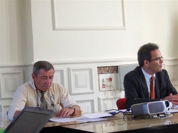 De gauche à droite Yannick Guérin et Marc Kempf
