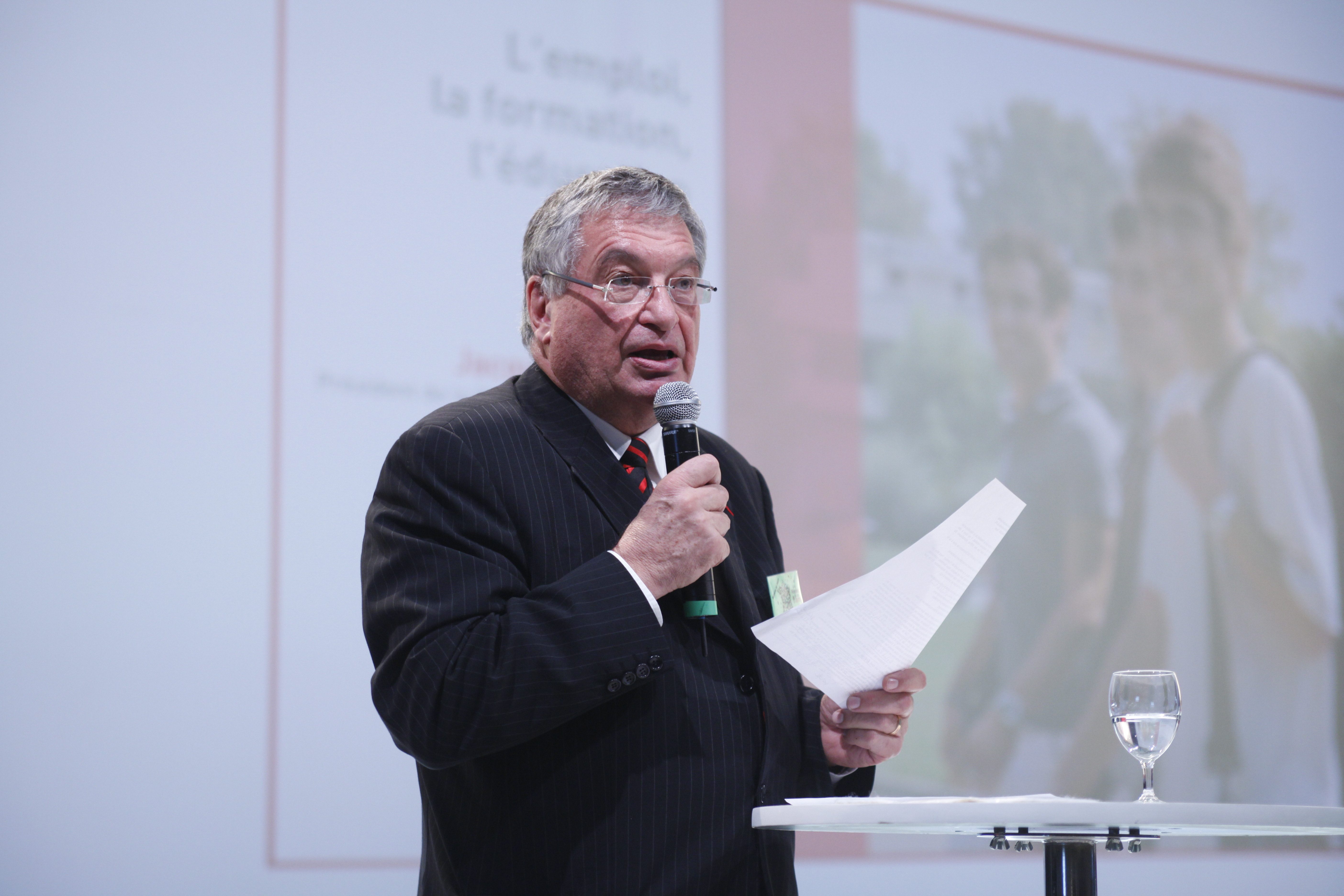 Jacques Auxiette, président du Conseil régional des Pays de la Loire
