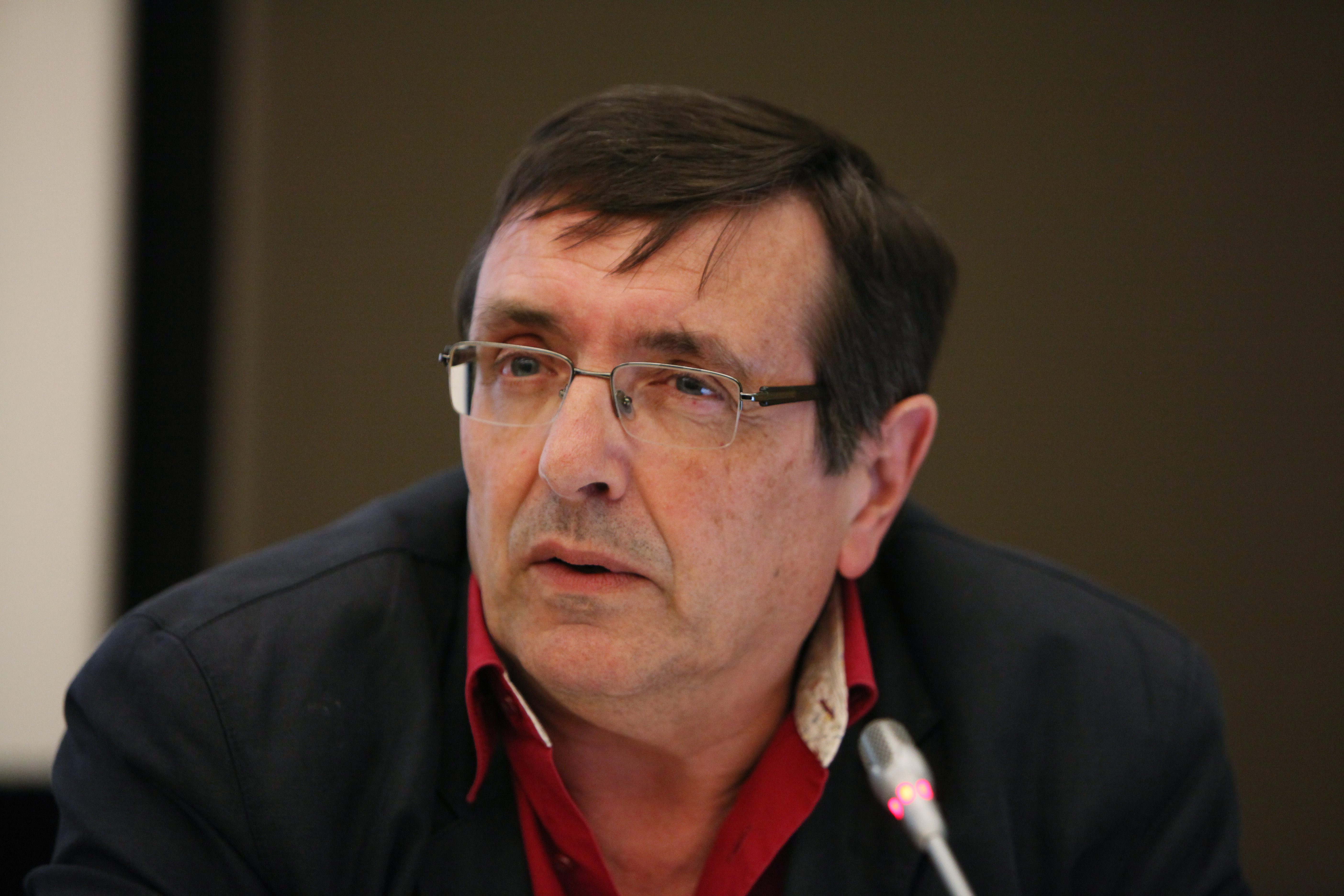 Christian Janin, le président (CFDT) du Comité