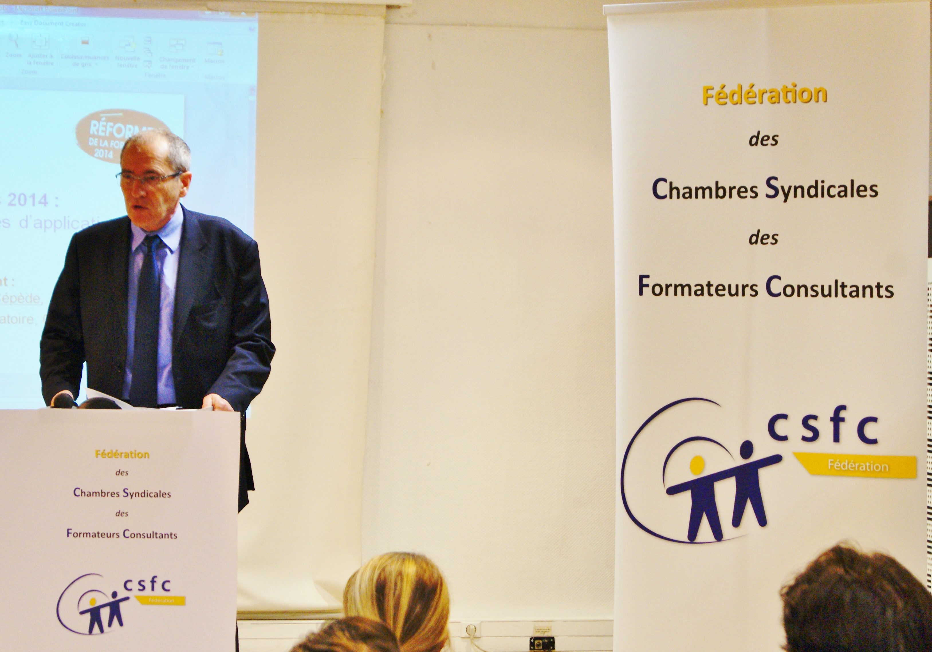 Michel Farhi, président des Chambres syndicales des formateurs consultants (CSFC)