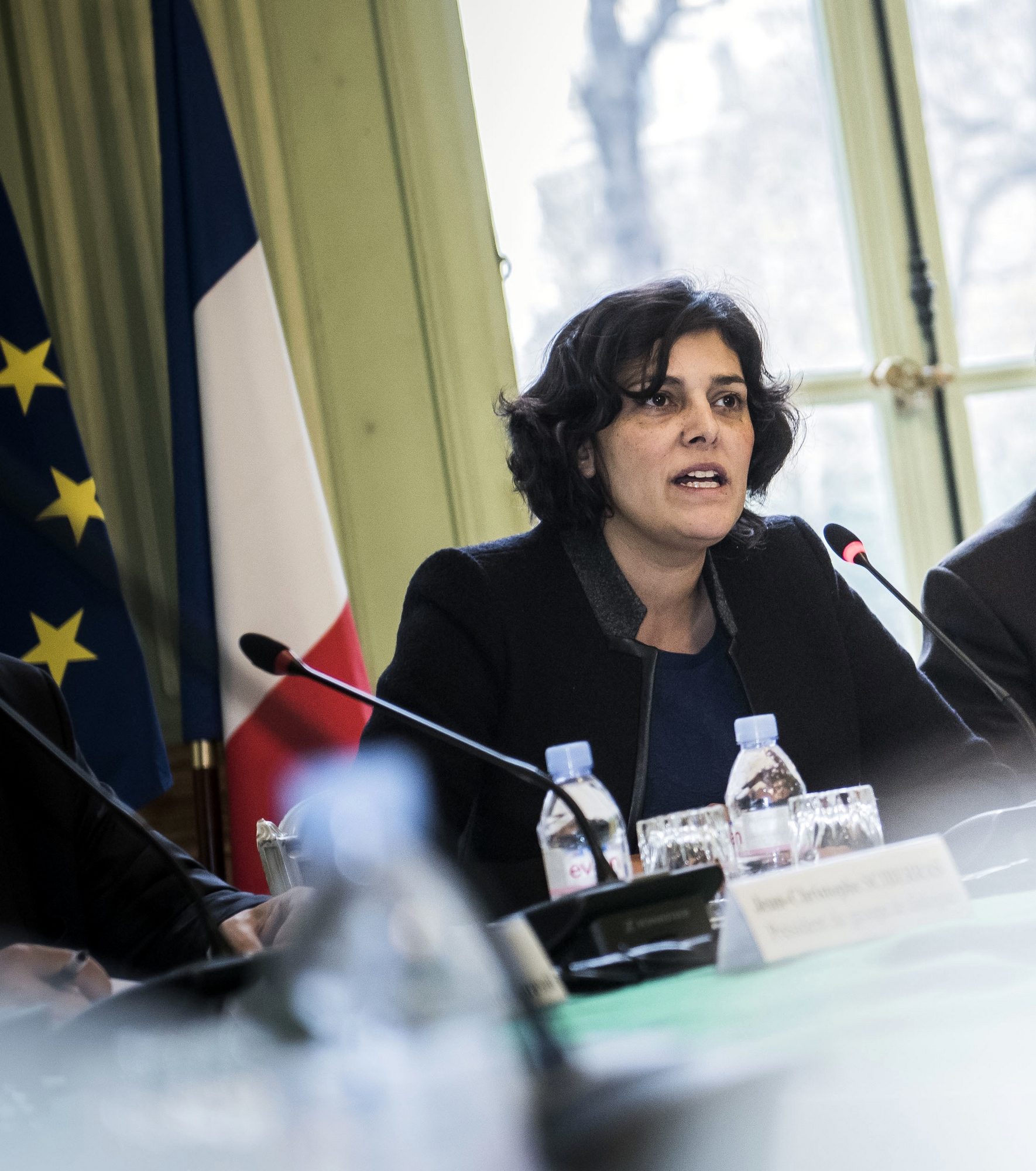 Myriam El Khomri, ministre du Travail, de l’Emploi, de la Formation professionnelle et du Dialogue social.