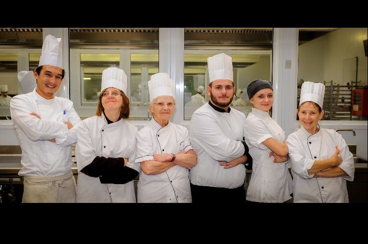 Lors du premier atelier de cuisine