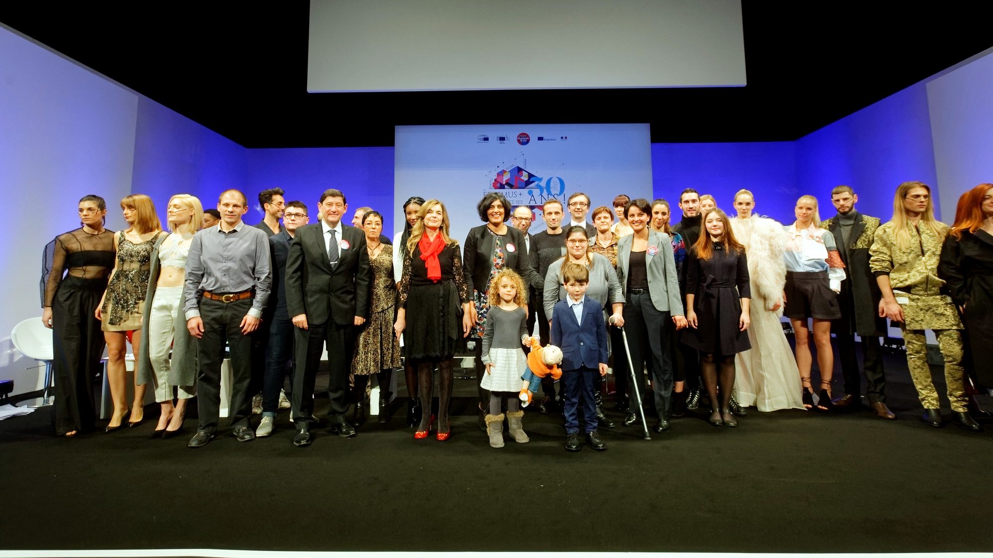 Célébration des 30 ans d’Erasmus, le 9 janvier 2017.