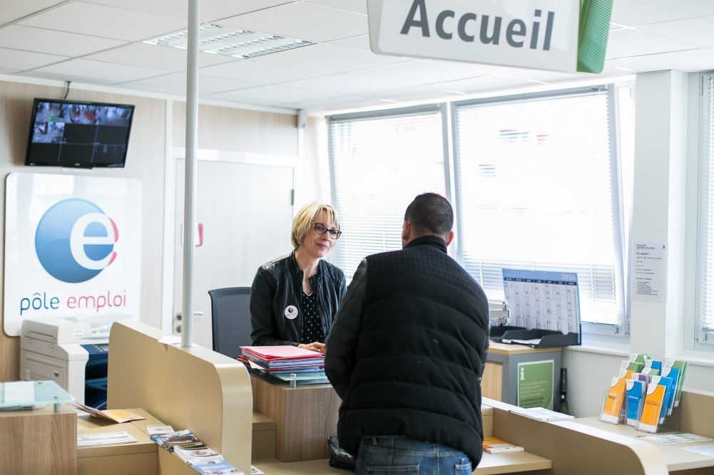 À l’agence Pôle emploi Dijon Nord.