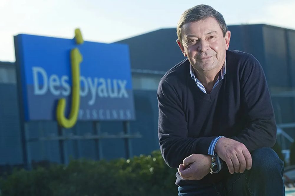 Jean-Louis Desjoyaux, président de Piscines Desjoyaux.