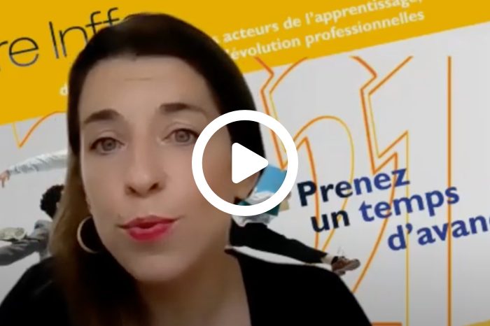 Bouton vidéo "Alice Vielajus présente l'événement Centre Inffo du 20 mai 2021 consacré au Répertoire Spécifique"