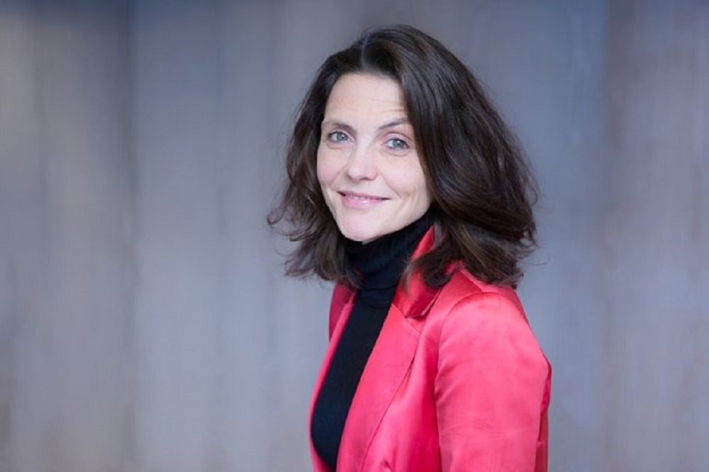 Photo de Marie-Caroline Missir, directrice générale de Canopé, alors directrice de la rédaction l'Etudiant, février 2016