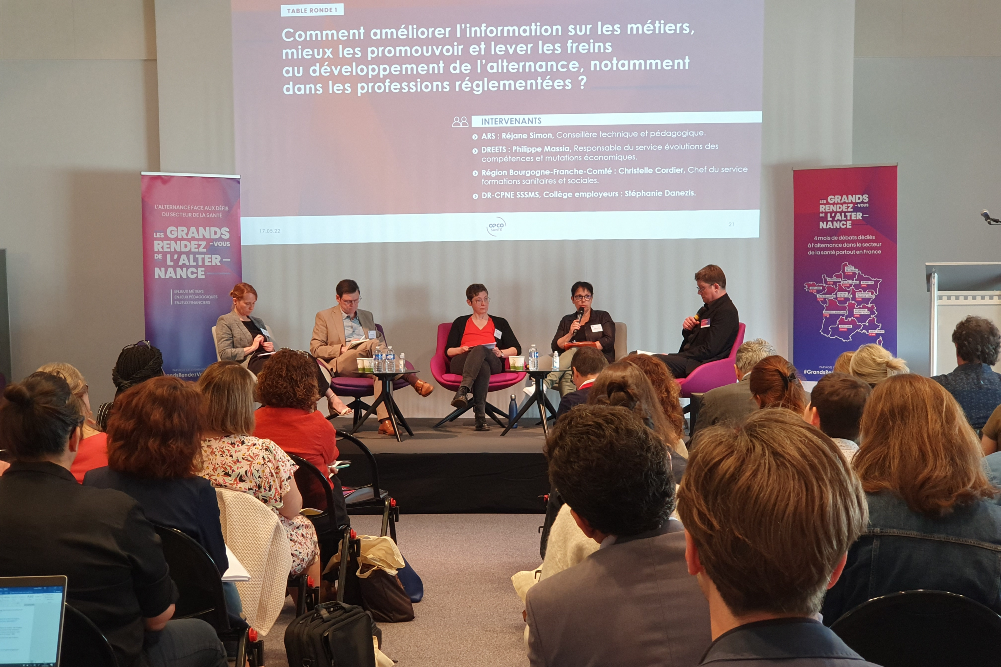 Le 17 mai 2022 l’Opco Santé était à Dijon, pour la 6e escale de ses Grands Rendez-vous de l’alternance.