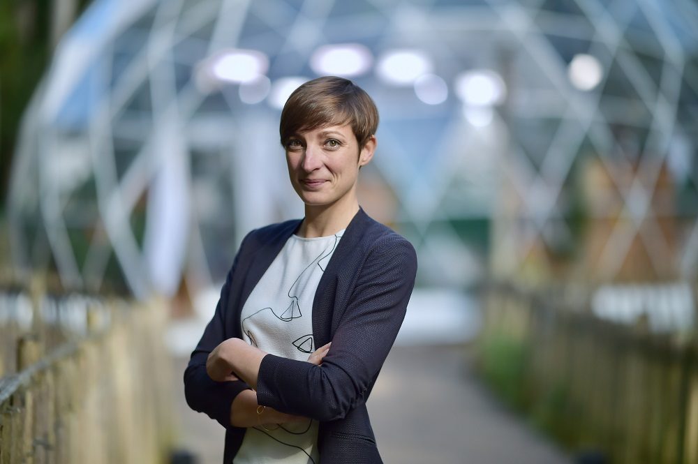 Portrait d'Albane Godard, directrice générale fondation GoodPlanet © Agence Franck Castel