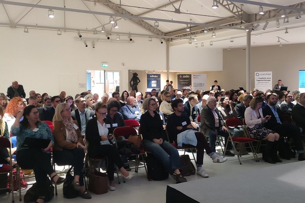 Photo du public lors des Les Rencontres nationales du Forum des acteurs de la formation digitale (Fffod), Amboise, 5 et 6 octobre 2023