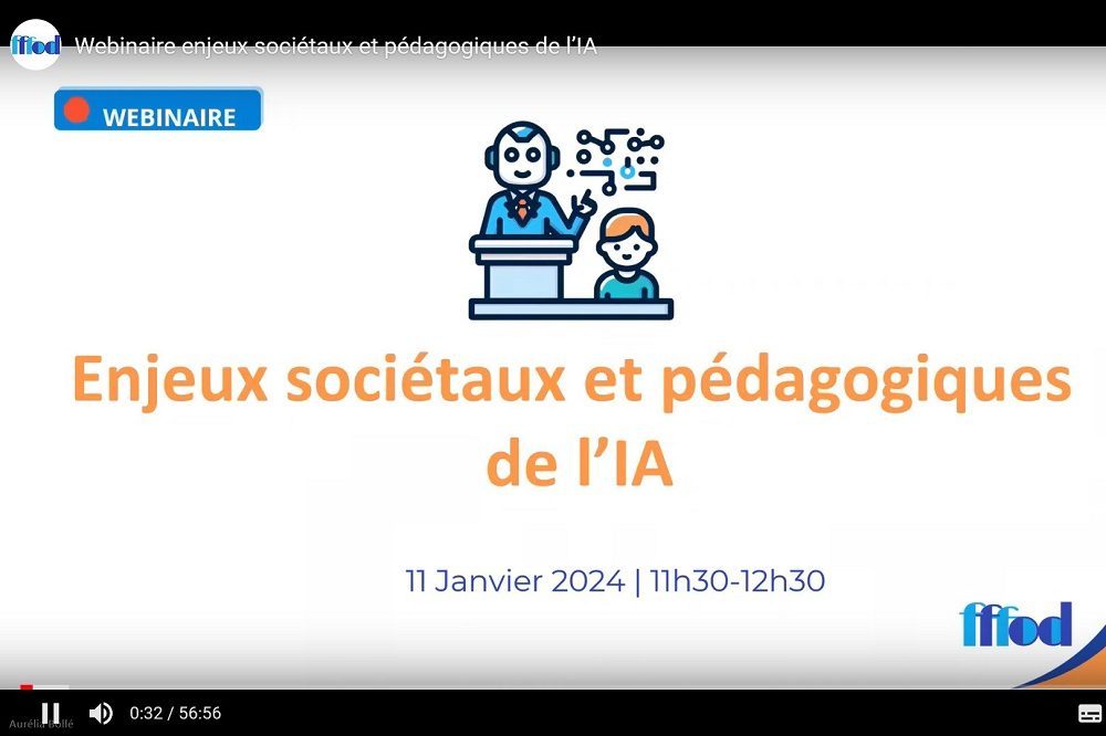 Copie d'écran du webinaire du Fffod, 11 janvier 2024