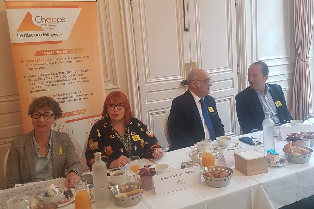 Cheops, la tête de réseau des organismes de placement spécialisés Cap emploi, présente, le 23 mai 2024, les résultats de ses activités en 2023.