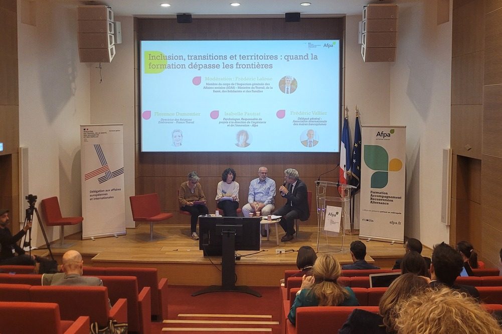 Le 30 septembre 2025, journée Afpa "La rencontre de la formation professionnelle et de l’insertion : quelle coopération internationale ?"