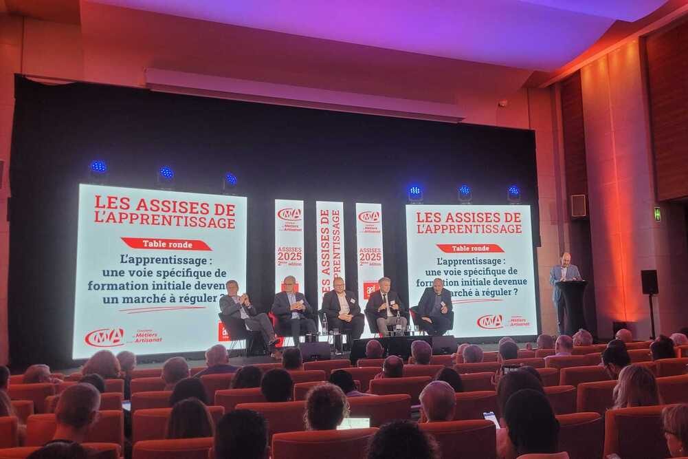 Les Assises de l’apprentissage organisées par CMA France le 9 octobre 2025.